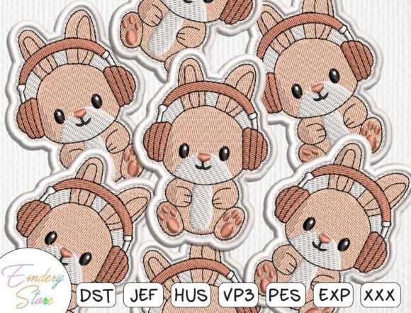 Cute Bunny Embroidery Patch Set Review