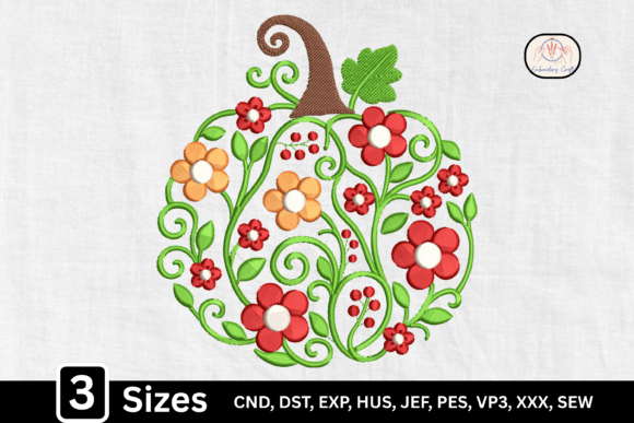 Cute Fall Floral Pumpkin: A Seasonal Design Review