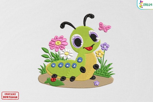 Cute Spring Garden Caterpillar: A Merch Review