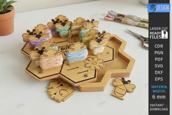 Embroidery Floss Organizer Laser Cut: A Maker’s Review