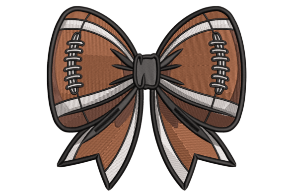 Football Bow – Cute Sports Fan Design Review