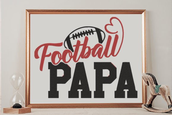Football Papa: Holiday Embroidery Design Review