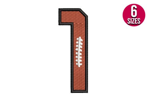 Review: Football Font Alphabet Number One 1